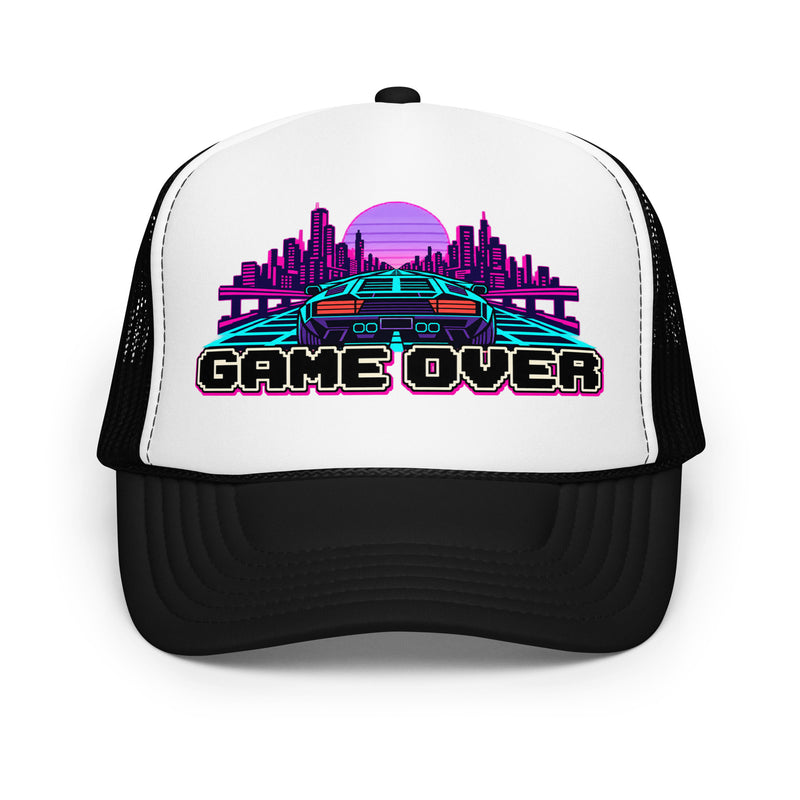 GAME OVER — Night Drive Foam Trucker