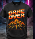 GAME OVER Charcoal / Fire Tee