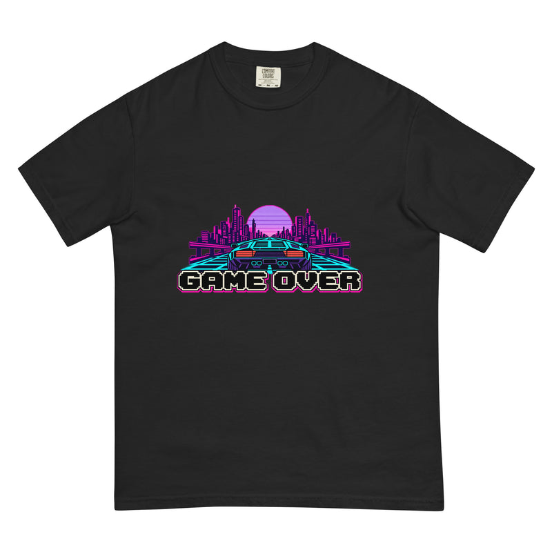GAME OVER — Night Drive Heavyweight Tee